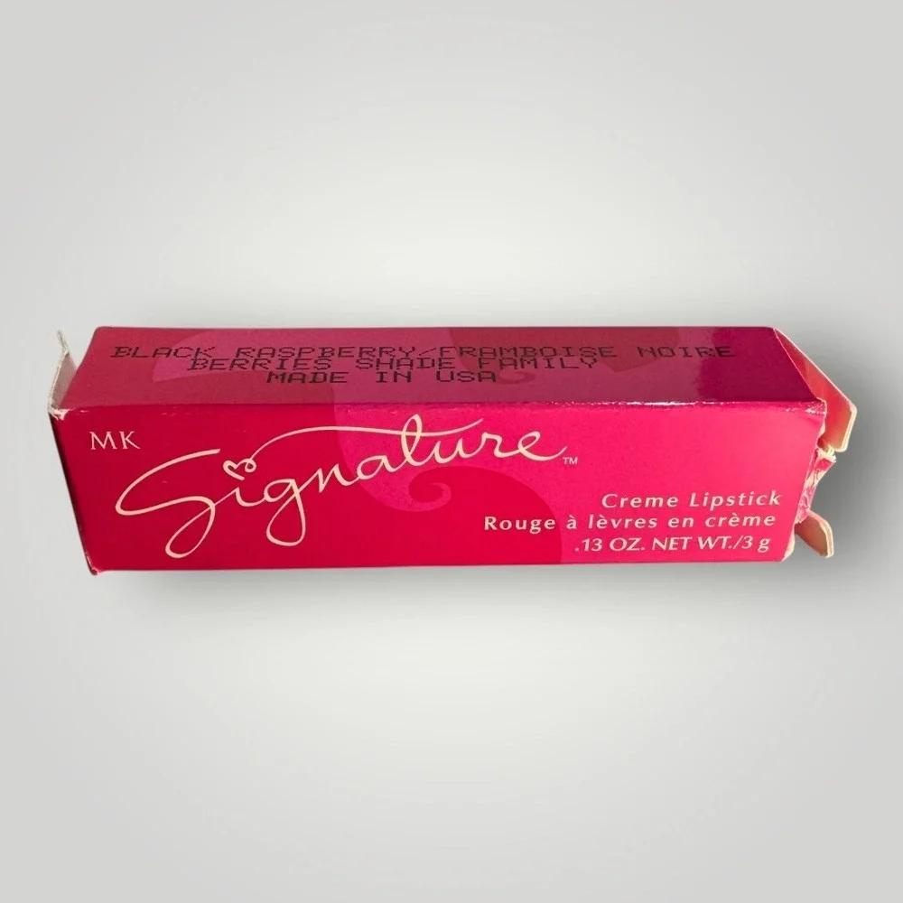 Mary Kay MK Signature Creme Lipstick Black Raspberry Berries 9074 0.13oz‎ New